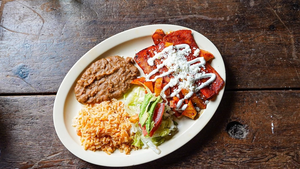 Mexican Red Enchiladas