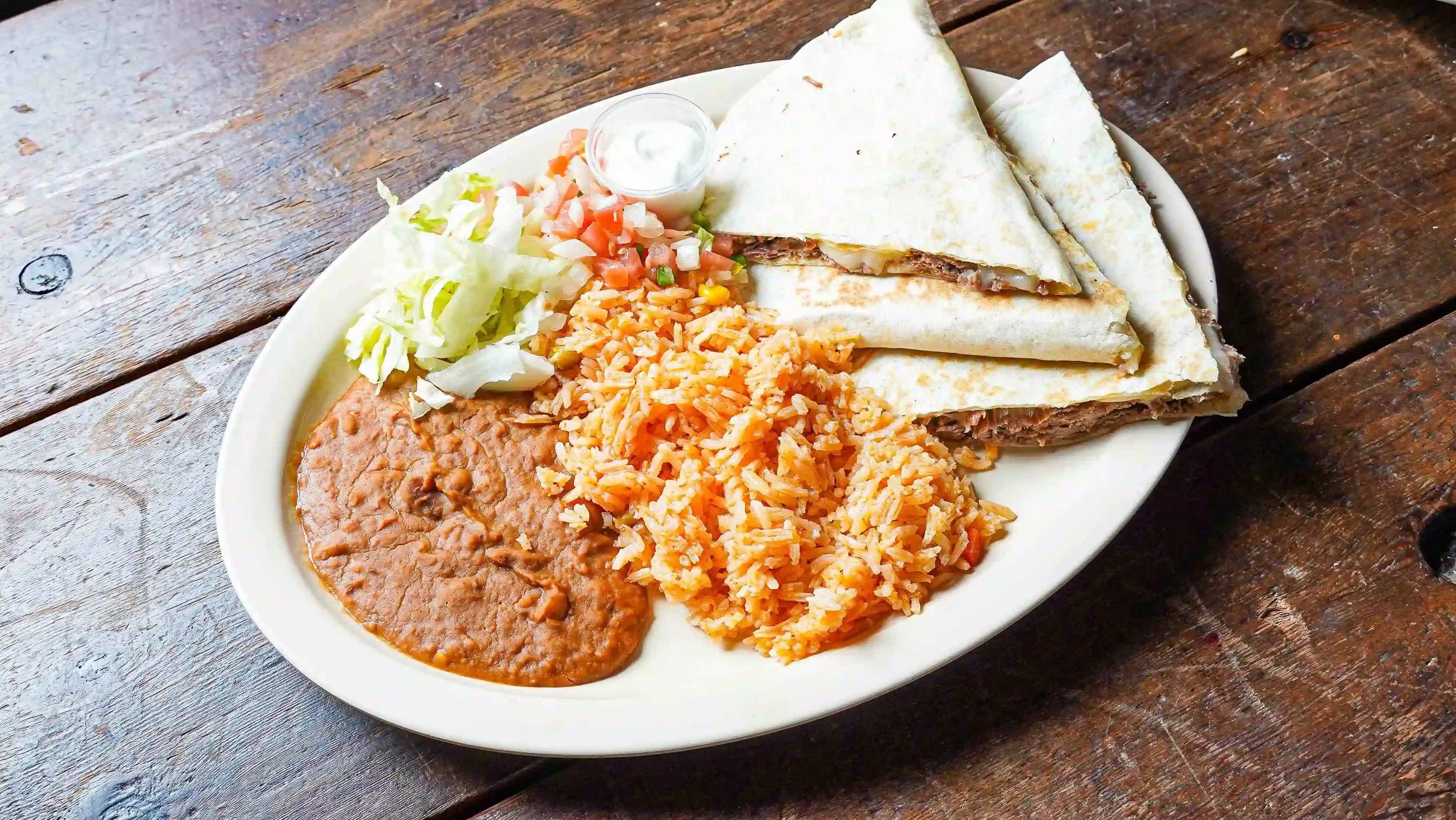Quesadilla Plate
